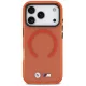 BMW M IML Shockproof Metal Logos MagSafe Phone Case Cover iPhone 17 Pro Max - Pro Orange