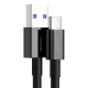 Baseus Superior Series USB to USB Type C Data Charging Cable, 66W, 1m, Black