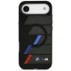 BMW M IML Metal Buttons Tricolor Lines MagSafe Case for iPhone Air - Black