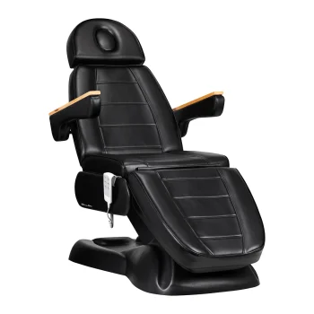Sillon Lux 273b Electric Beauty Chair, 3 Motors, Black
