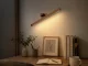 Magnetic LED Wall Night Light with USB-C, Wooden Design