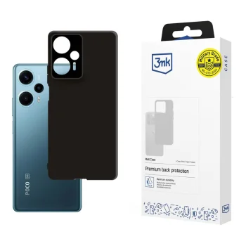 3Mk Protection Matt Case for Poco F5, Black