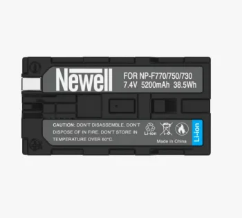 Newell NP-F770 5200 mAh Camera Battery