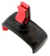 Car phone mount for air vent, black/red
