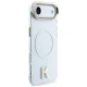 Karl Lagerfeld IML K Head Logo MagSafe Case for iPhone Air - Clear