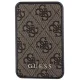 Guess Powerbank 10000mAh 18W 4G Leather Metal Logo, Brown