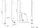 5G NR Antenna 617-960 / 1710-2690 / 3300-3800 MHz, 3 dBi, 18 cm