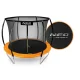 Garden Trampoline with Inner Net and Ladder Neo-Sport 312 cm (10Ft), Orange