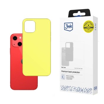 Phone Case Cover iPhone 13 from the 3mk Matt Case series - lime