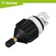 Trizand SUP Board Valve Adapter, Black