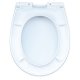 Duo-Sanit universālais lēni nolaižamais tualetes pods, balts