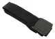 Heavy Duty Tactical Webbing Belt for Trousers, Black