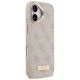 Guess 4G Logo Plate MagSafe Case for iPhone 17 Pink