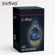Zortiva Ultrasonic Air Humidifier and Aroma Diffuser 200 ml, RGB LED, Brown/Beige