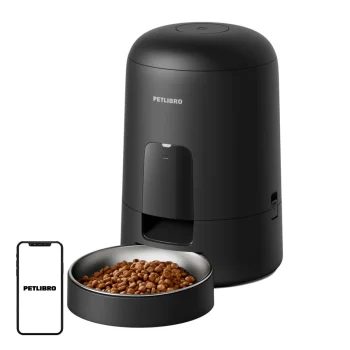 Petlibro Air Smart Pet Food Dispenser, Black
