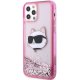 Karl Lagerfeld iPhone 12 / 12 Pro Case KLHCP12MLNCHCP Pink