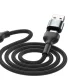 3mk Hyper Cable N-SERIES 6 in 1 USB-C USB-A to USB-C Lightning Micro 1.2m 18W Black