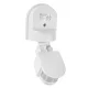 Maclean MCE25 W Wall Motion and Twilight Sensor, 180°, 1200W, White