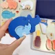 Bakalu Educational Wooden Puzzle Animals and Babies