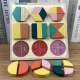 Bakalu Wooden Educational Math Fractions Puzzle KZ0987