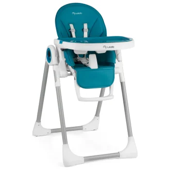 Nukido Belo 700505 High Chair and Bouncer, Dark Blue