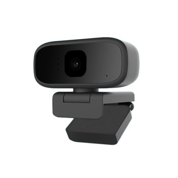 Webcam B17 PC Laptop Camera Full HD 1080P with Microphone, Black | Веб-камера для Компьютера...