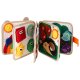 Felt Sensory Quiet Book for Toddlers Giraffe Activity Toy