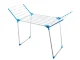 Foldable Clothes Drying Rack, 150 cm, White/Blue