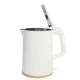 Cordless Travel Electric Kettle 1500W 1.2 L, White
