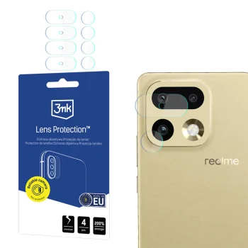 3mk Lens Protection Hybrid Glass Camera Protector for Realme 16 Pro 5G, 0.16 mm, 6H