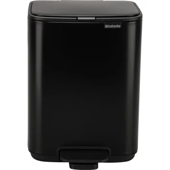 Brabantia Bo Pedal Bin 4L, Matt Black