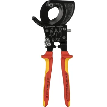 KNIPEX 95 36 250 Ratchet Cable Cutter 250 mm