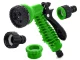 Expandable Garden Hose with Spray Gun DIVODV, 12.5-30m, Black/Green