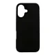 3mk Silicone Case for iPhone 16 Plus, Black