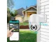 Outdoor PTZ IP Wi-Fi Camera, Full HD, White