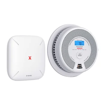 X-SENSE SC07-MR Smoke and Carbon Monoxide Detector with LCD