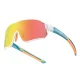 Rockbros 14110009003 photochromic cycling glasses for children 8-14 years old - green and white