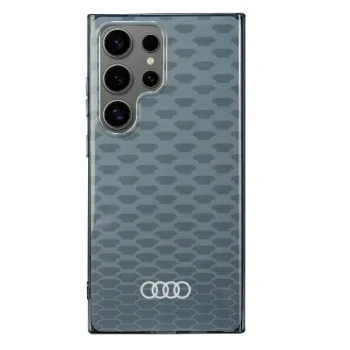 Audi IML Stitching Pattern MagSafe dėklas Samsung Galaxy S24 Ultra, pilkas