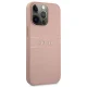 Guess iPhone 13 Pro Max Case Saffiano Stripe, Pink