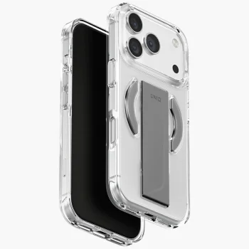 Uniq Heldro Air Case for iPhone 17 Pro Magclick Charging, Transparent