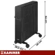 Electric Oil Radiator Kaminer Arvell, 2500W, 11 Fins, WiFi, Black