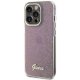 Guess iPhone 15 Pro Max Case IML Faceted Mirror Disco Iridescent, Pink