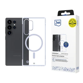 3mk Just20g MagCase for Samsung Galaxy S25 Ultra Transparent