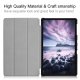Samsung Galaxy Tab A 10.5 (SM-T590 T595) Trifold Stand PU Leather Hard Protective Cover Case, Black