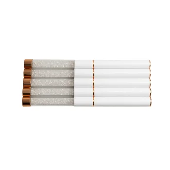 Nail Art Brush Set, 5 Pcs, Rose Gold