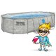Bestway 56946 Frame Pool 488x305x107 cm, 11-in-1 Set