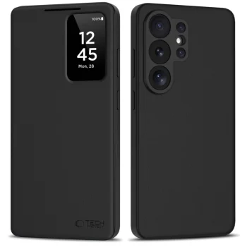 Tech-Protect Smart Wallet Case for Samsung Galaxy S26 Ultra - Matte Black