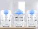 Air Humidifier and Aroma Diffuser with RGB LED Lamp and Remote, USB