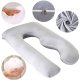 Multifunctional Maternity Pregnancy and Breastfeeding Pillow U-shape, 140x70cm