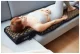 4Fizjo ERGO XL Acupressure Mat with Pillow, Black/Gold